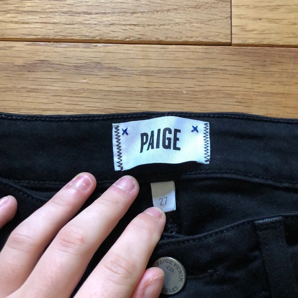 Paige Black Pants - Picture 2 of 3